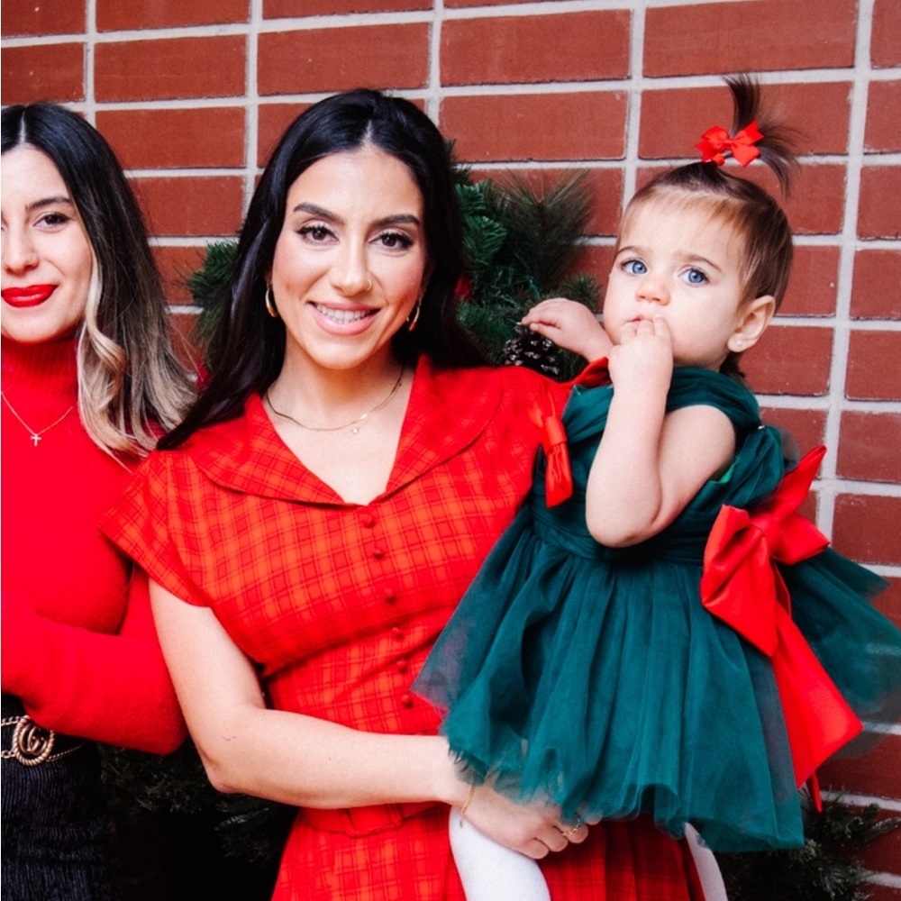 Holiday Baby Dress - Picture 4 of 4